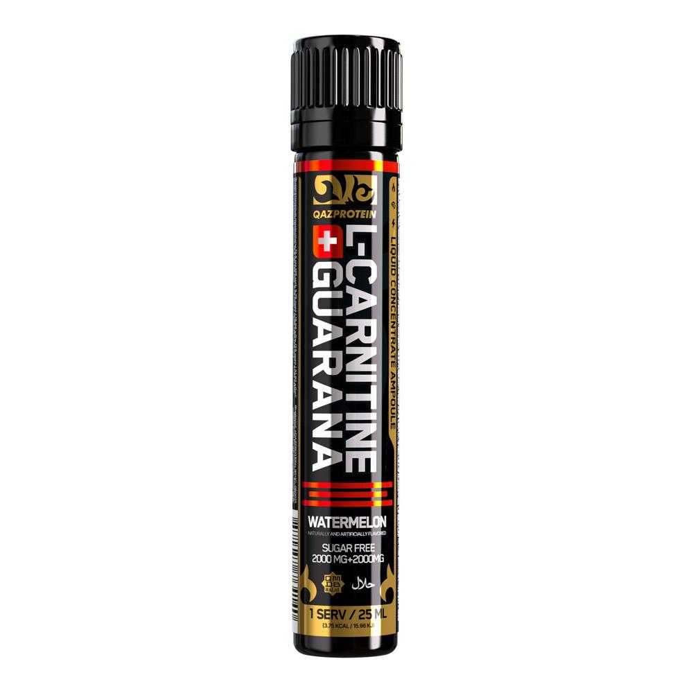 Qazprotein L-Carnitine + Guarana, шот, 25 мл